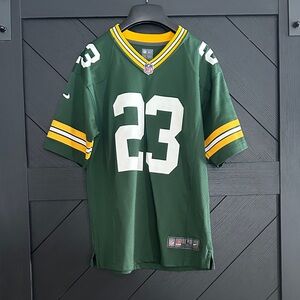 NFL Green Jersey with Gray Accents